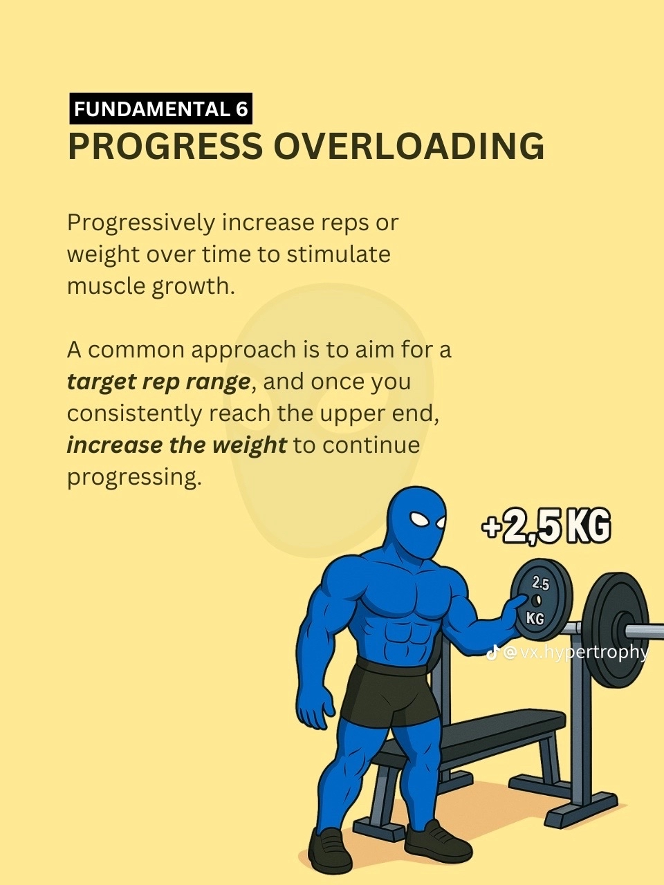Fundamental 6: Progressive Overloading