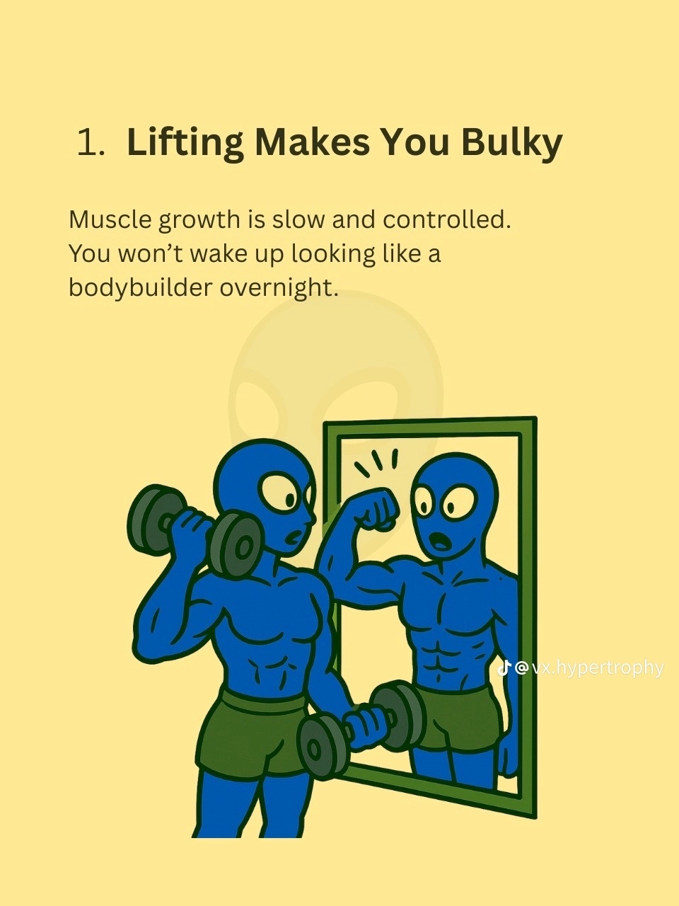 Lifting Makes You Bulky